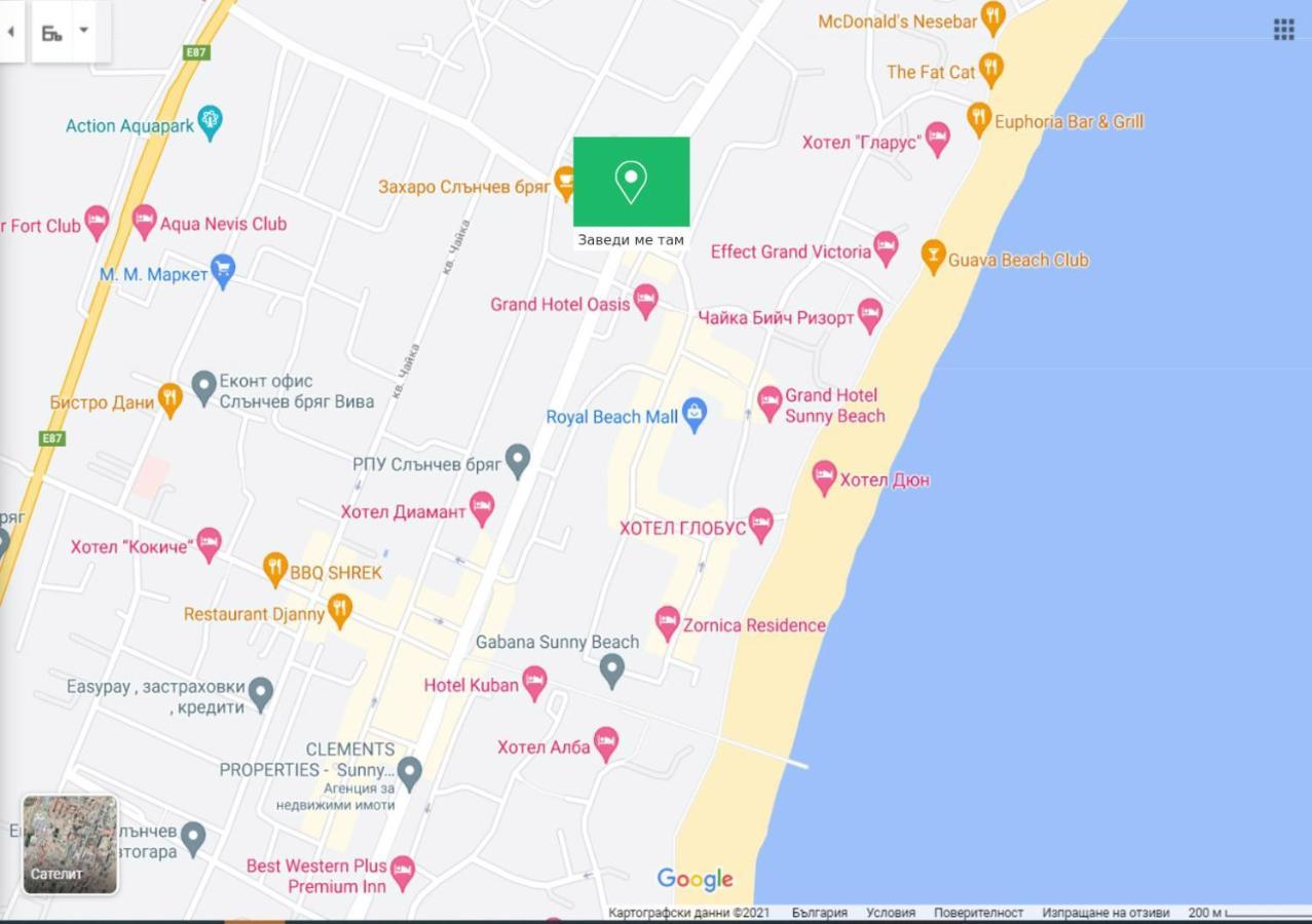 Апартамент Flame Sunny Beach Exterior photo